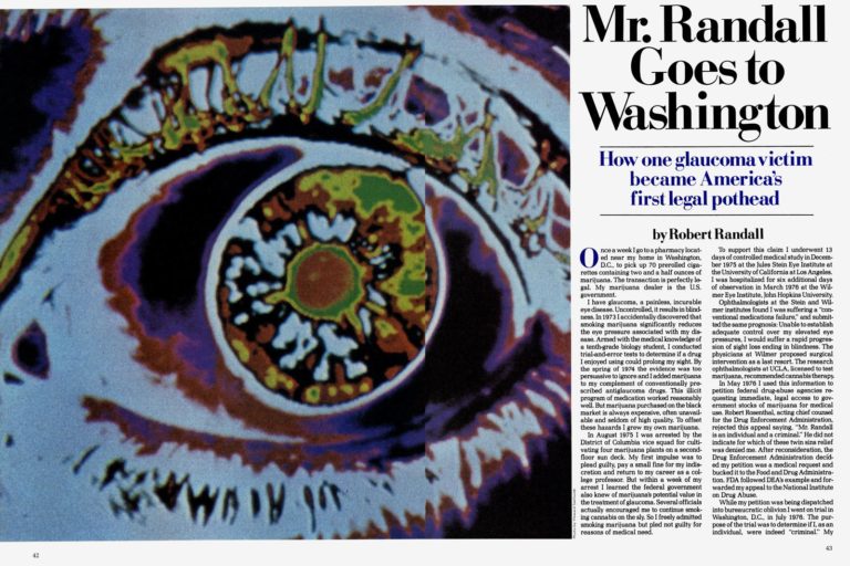 From the Archives: Mr. Randall Goes to Washington (1980) From the Archives: Mr. Randall Goes to Washington (1980)