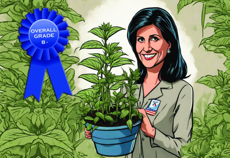 Grading the Presidential Candidates on Cannabis: Nikki Haley Grading the Presidential Candidates on Cannabis: Nikki Haley