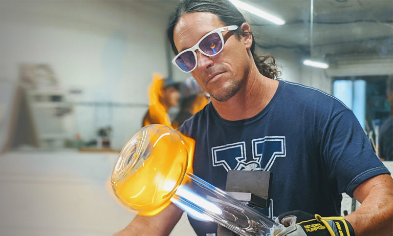 The Story Behind the Glass Art